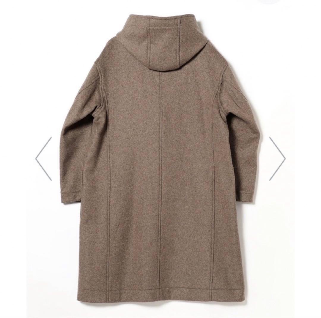 ウール ダッフルコート ブラウン