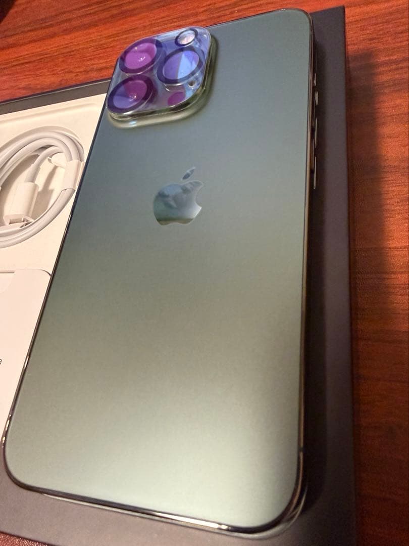 【美品】iPhone13 Pro 128GB アルパイングリーン SIMフリー