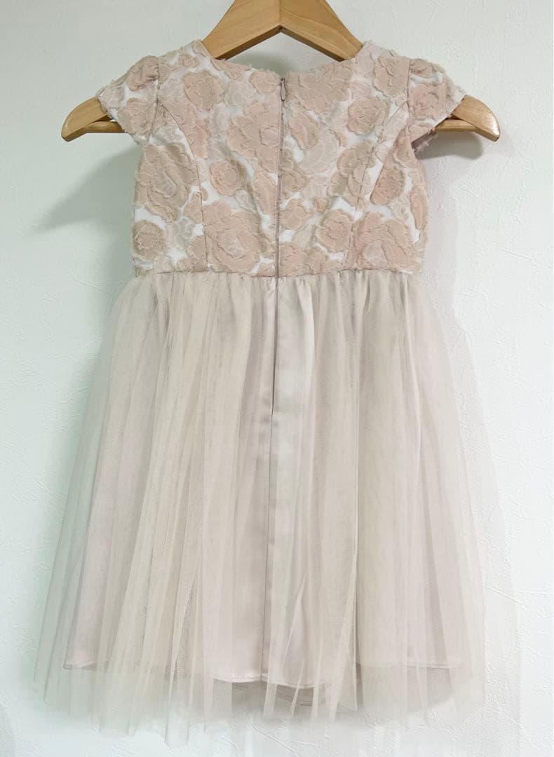 【新品未使用】TOCCA★リボン チュールドレス100cm