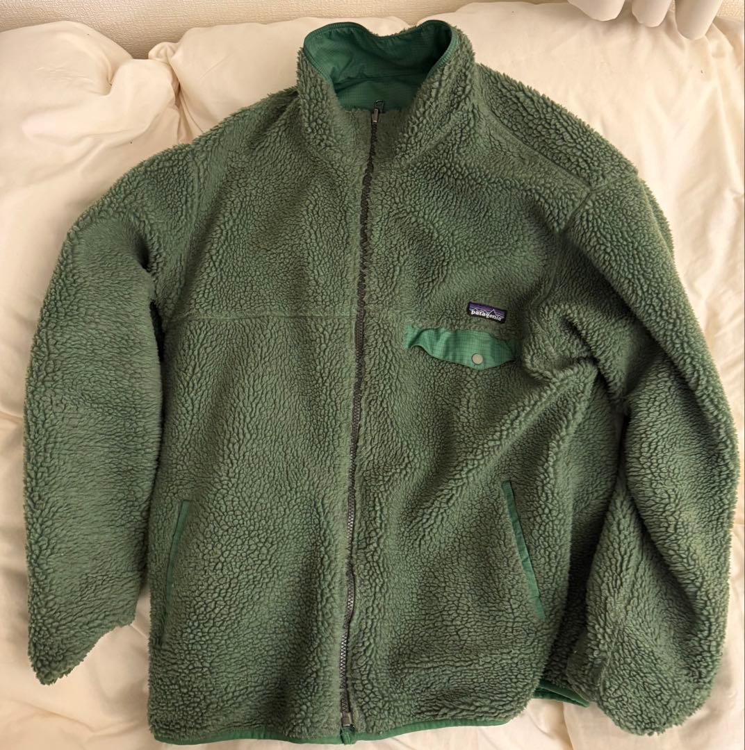【希少】パタゴニア リバーシブル スナップジャケット 00s L相当 値下交渉可