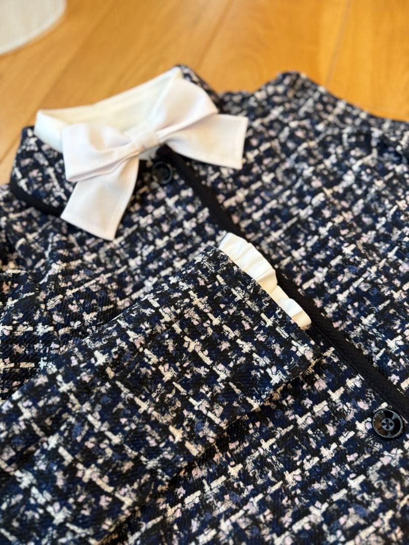 組曲セレモニースーツ　ツイードライク　160