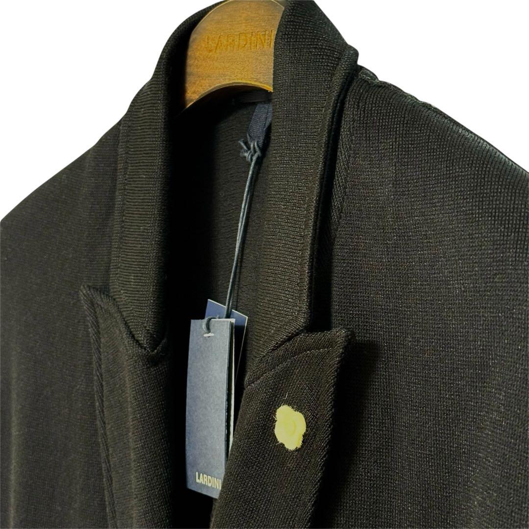 【新品未使用】LARDINI/ラルディーニ ニットジャケット L ブラック