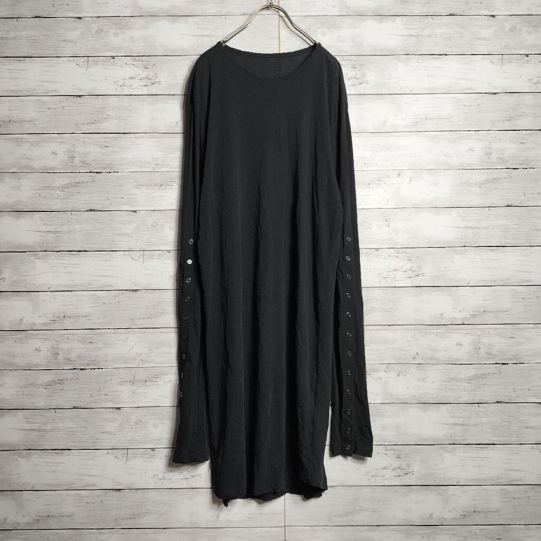 B Yohji Yamamoto ロングカットソー スリット コットン ワイズ