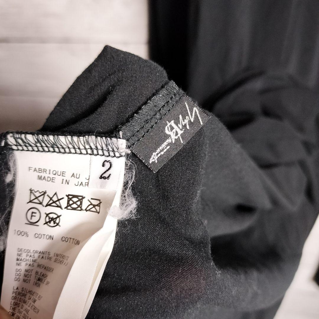 B Yohji Yamamoto ロングカットソー スリット コットン ワイズ