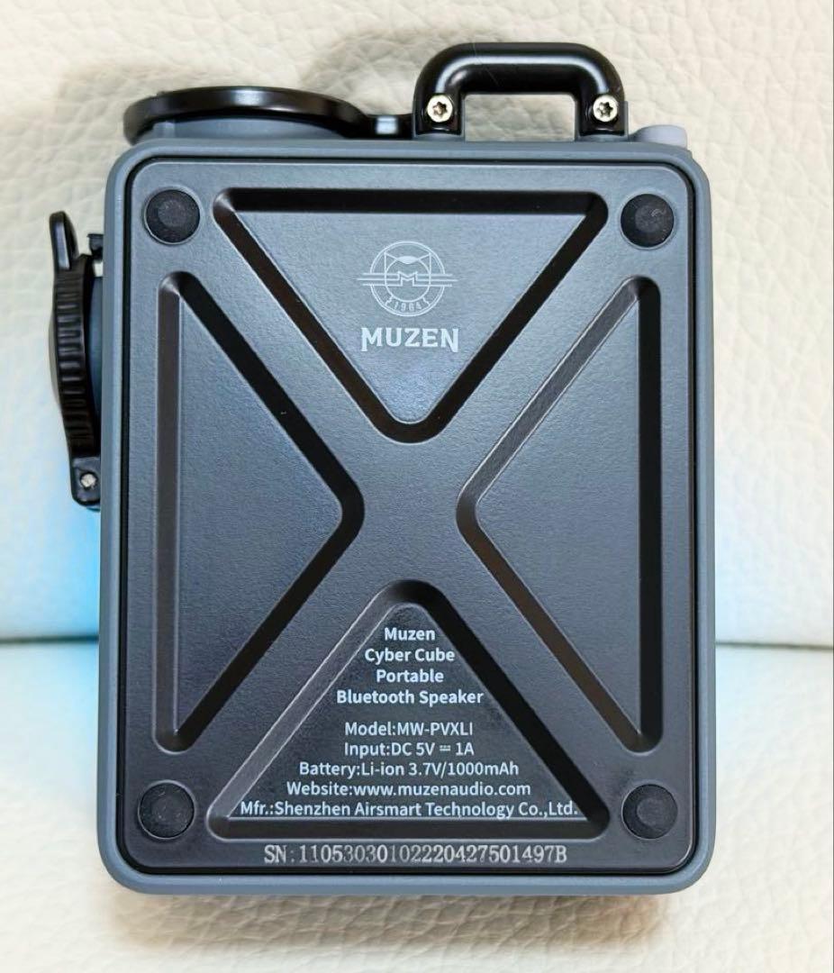 MUZEN CYBERCUBE Premium スピーカー IPX5 TypeC