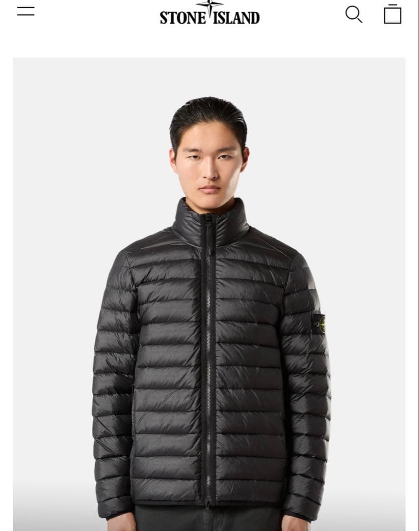 ばるす専用STONE  ストーンアイランド ダウンジャケットネイビー