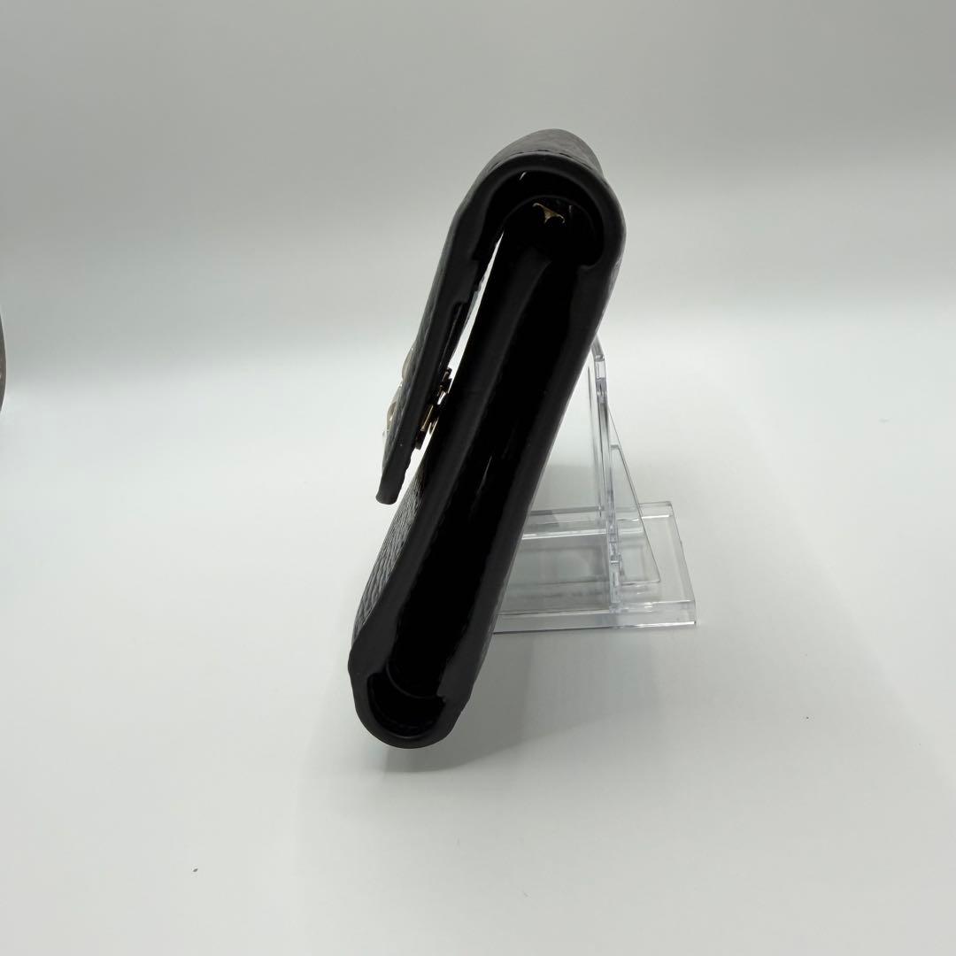 トリーバーチ 三つ折り財布 財布 ブラック キラ 【未使用】