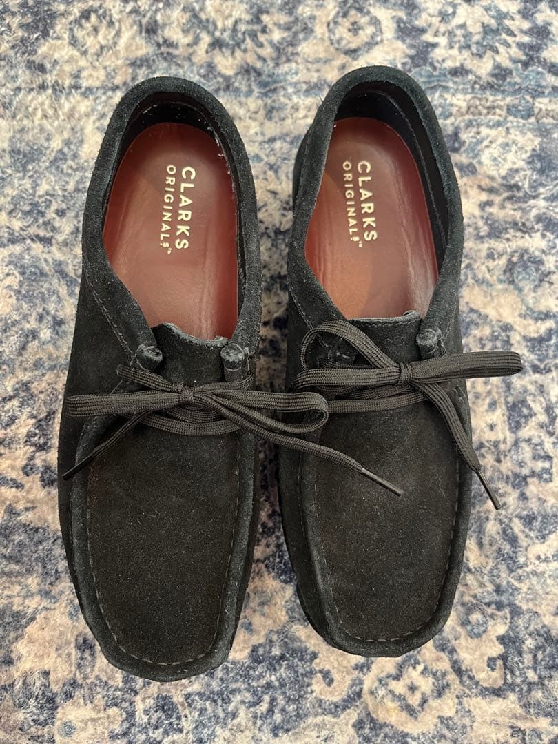 make me クラークス　ワラビー　スウェード　26cm レディース