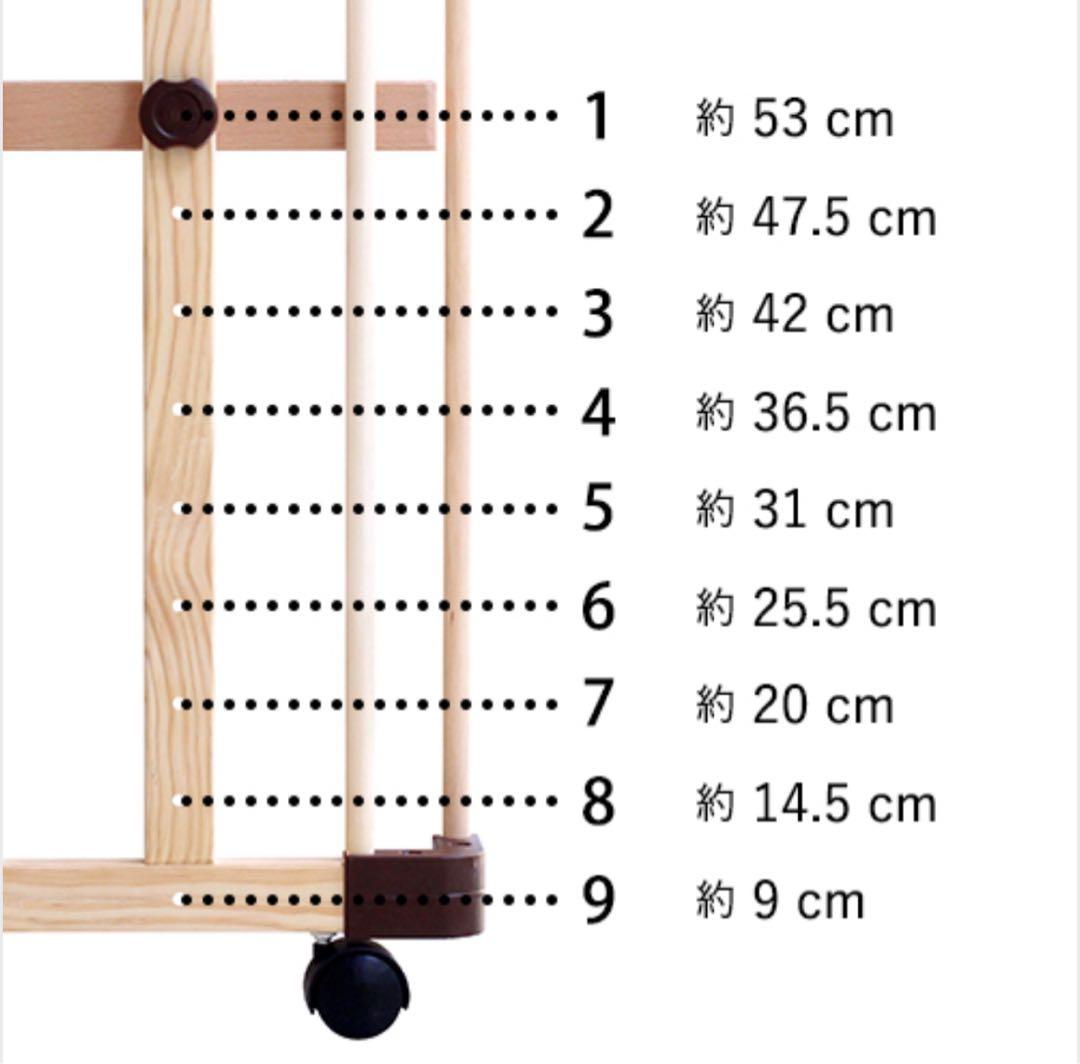 farska 木製ベビーベッド