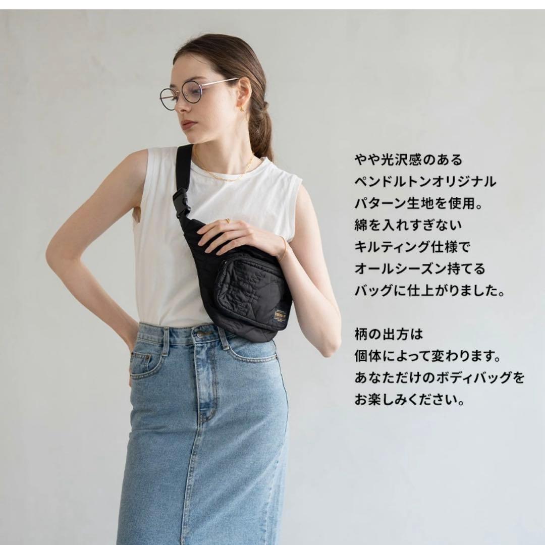 新品未使用タグ付き　ヘイニ別注PENDLETON ボディーバック