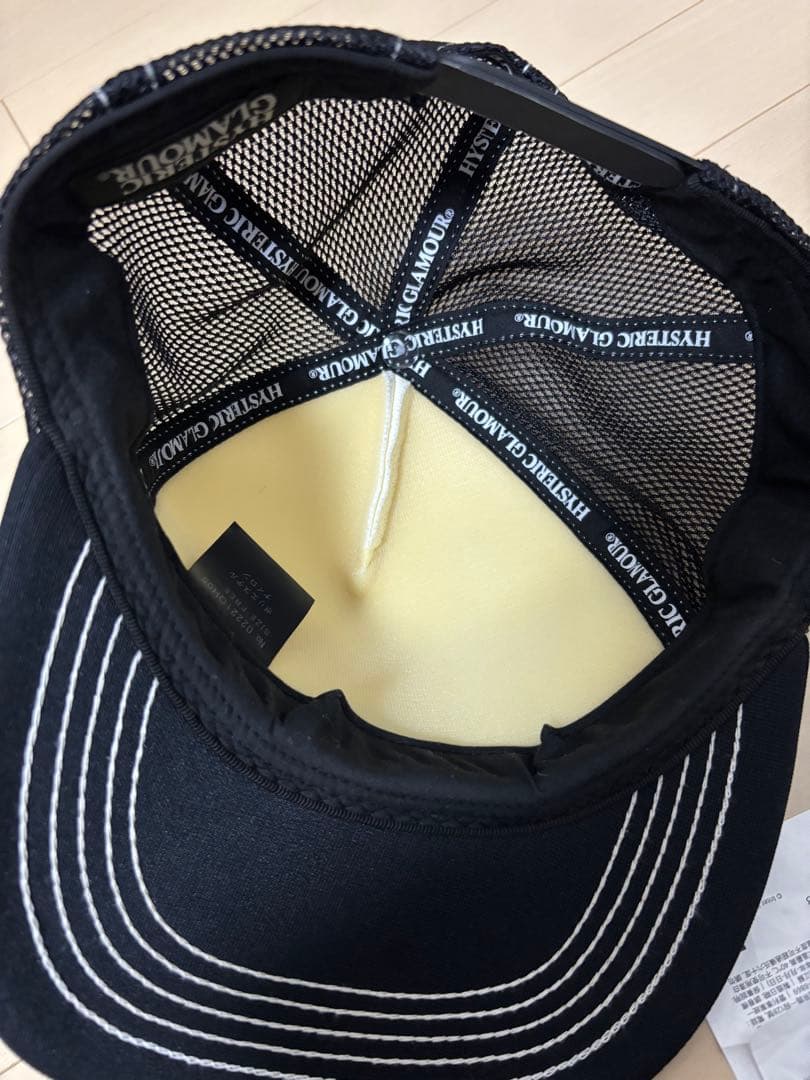HYSTERIC GLAMOURスピードスターメッシュキャップ