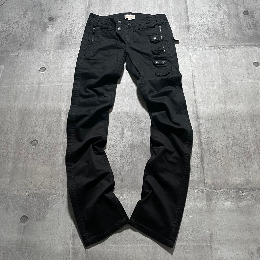 y2k opium DIESEL カーゴパンツ マルチポケット ギミック パンク