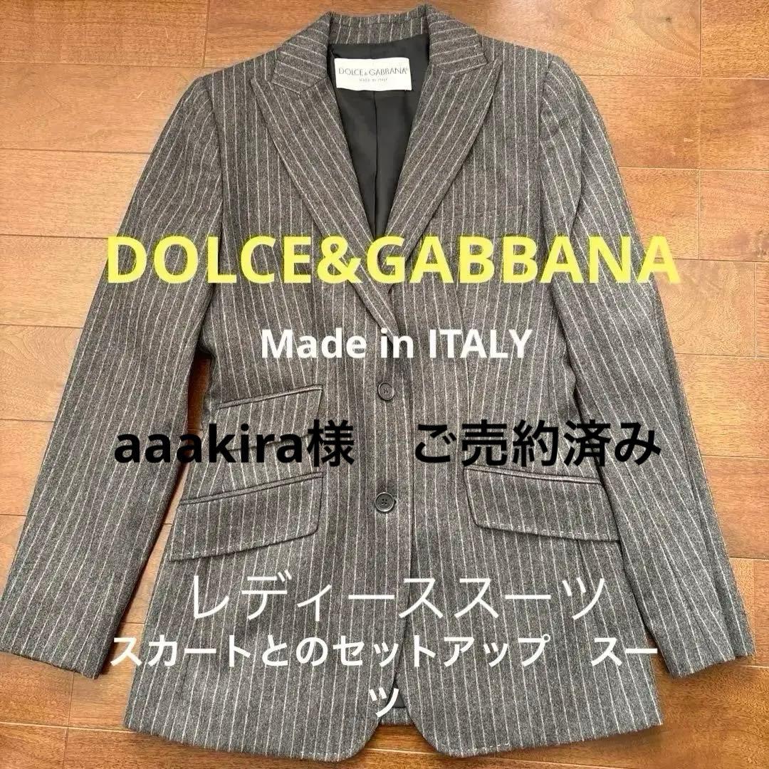 DOLCE & GABBANA レディーススーツ (スカートとのセットアップ)