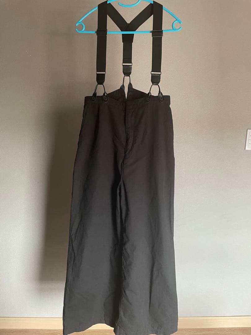 spick and span サスペンダー付きワーカーパンツ 36