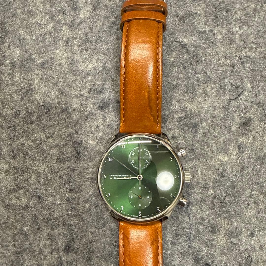 About Vintage 1815 Chronograph グリーン 美品