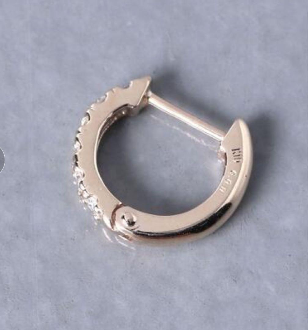 les bonbon ダイヤモンドピアス 片耳