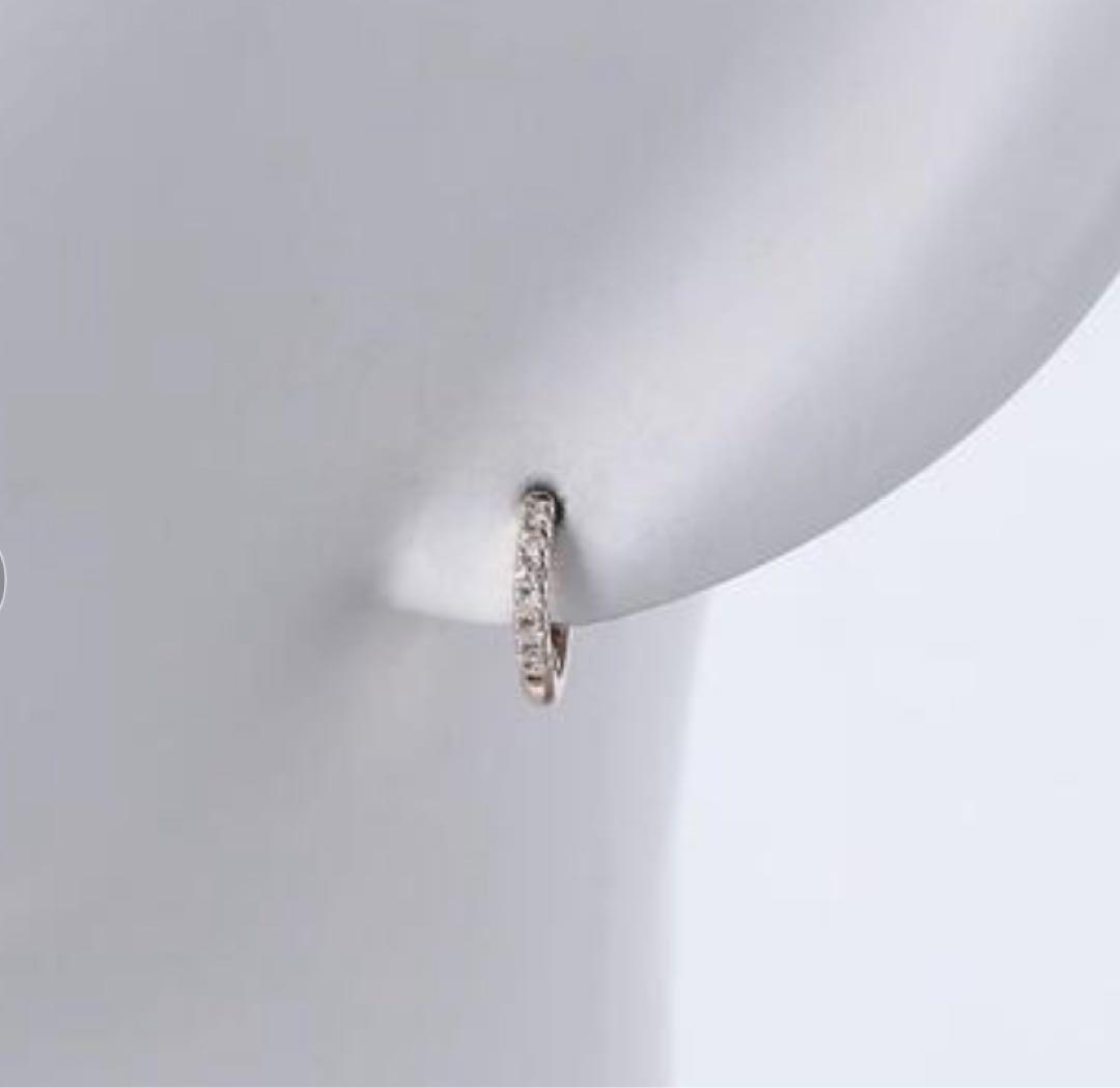 les bonbon ダイヤモンドピアス 片耳