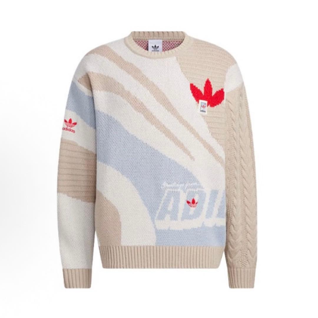 新品S Adidas Sportswear PulloverニットIN0985