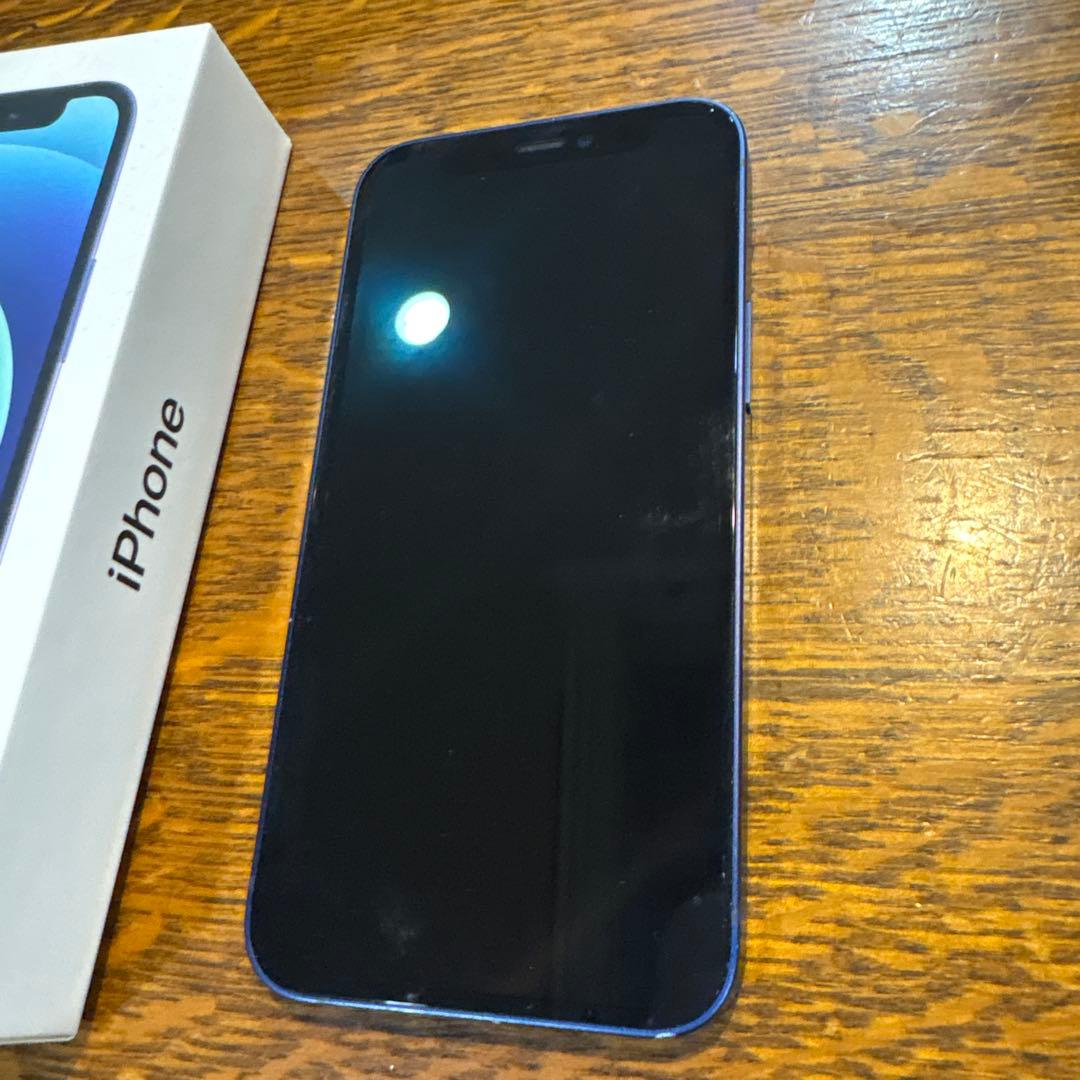 Apple iPhone 12mini 128G 青