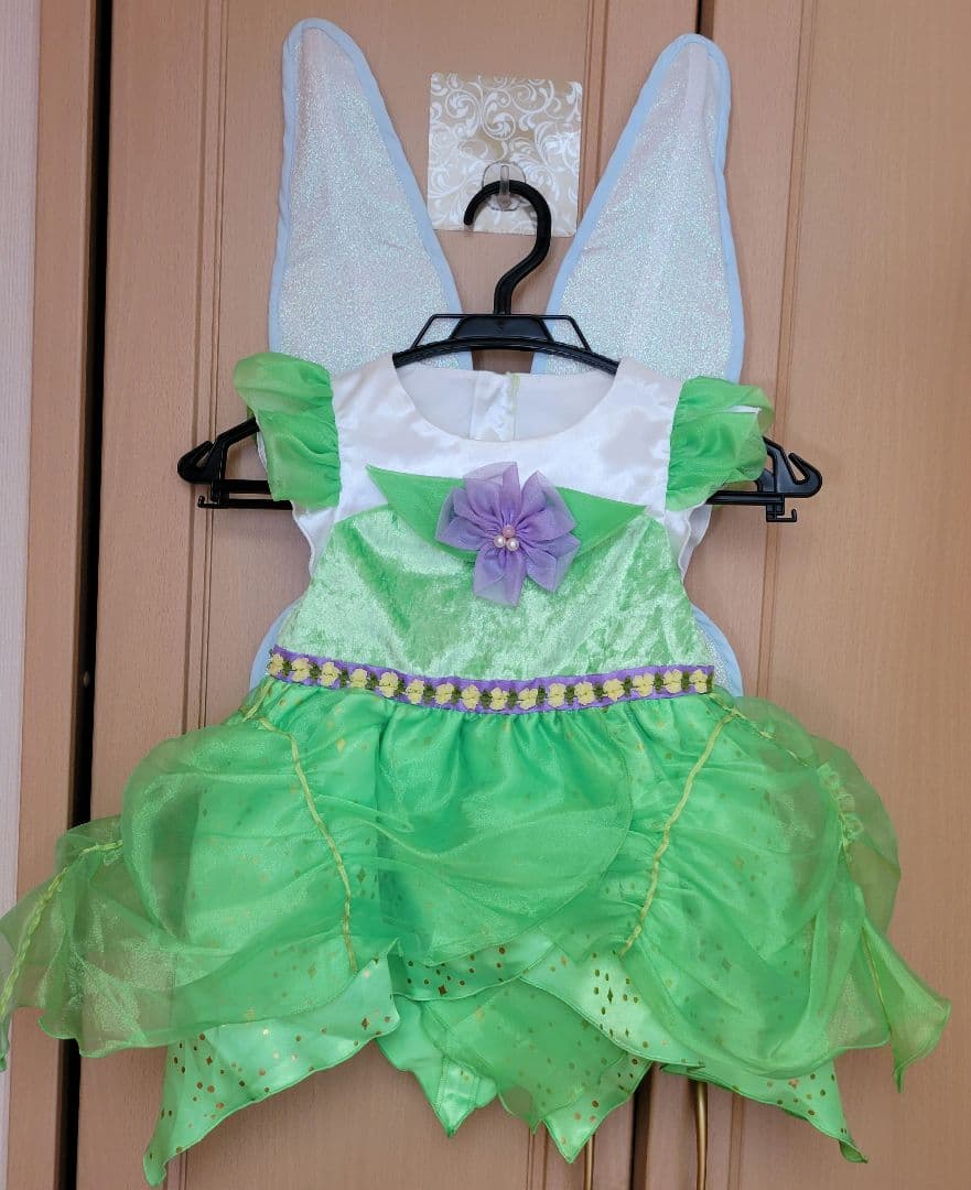 チ*ル様 ビビディ・バビディ・ブティック ティンカーベルドレス100サイズ 11