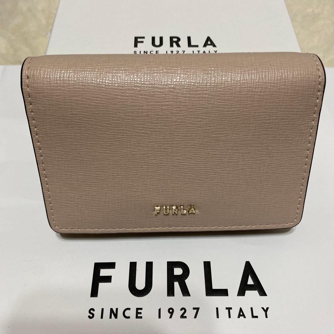 未使用　フルラ　Furla　名刺入れ　カード/パスケース　レザー