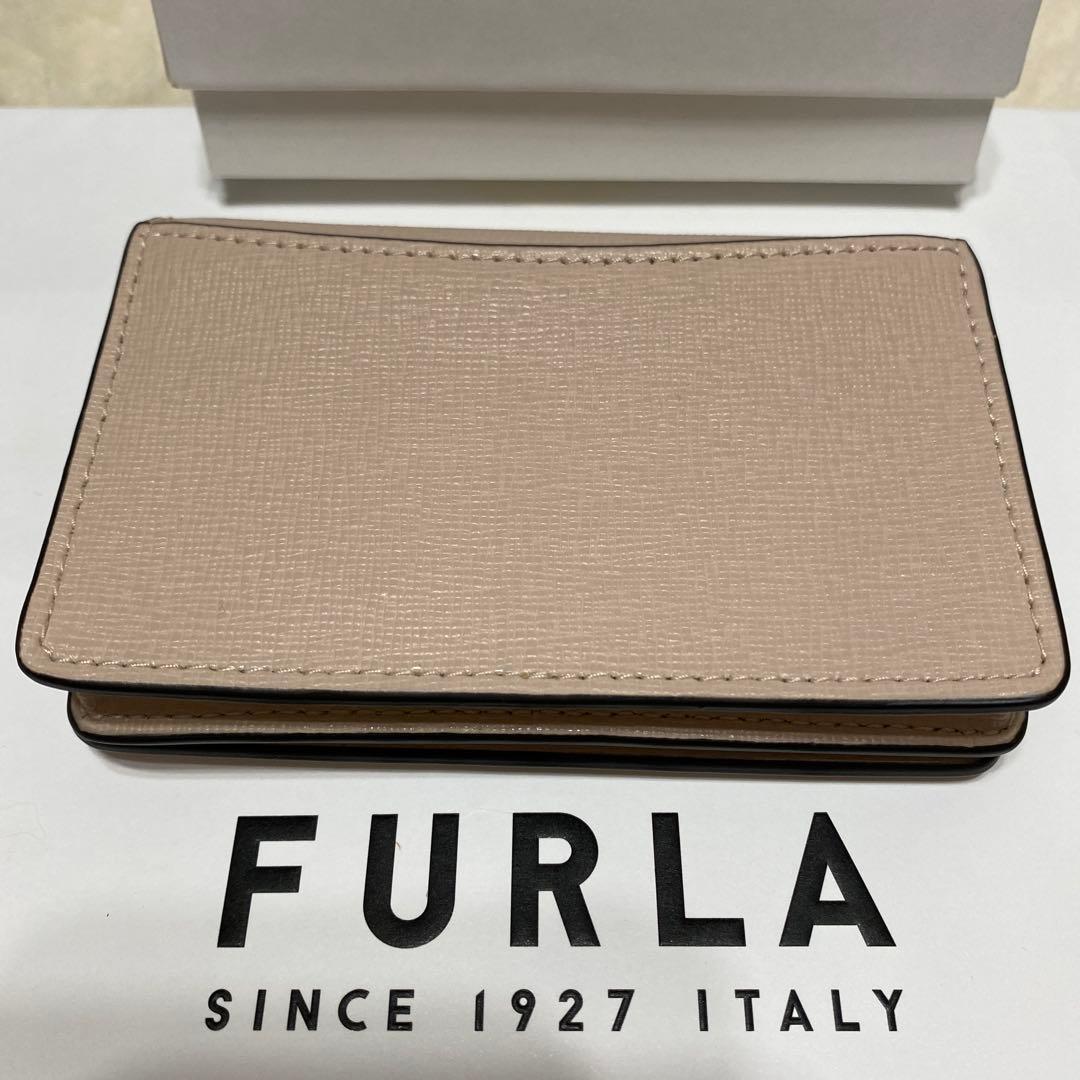 未使用　フルラ　Furla　名刺入れ　カード/パスケース　レザー