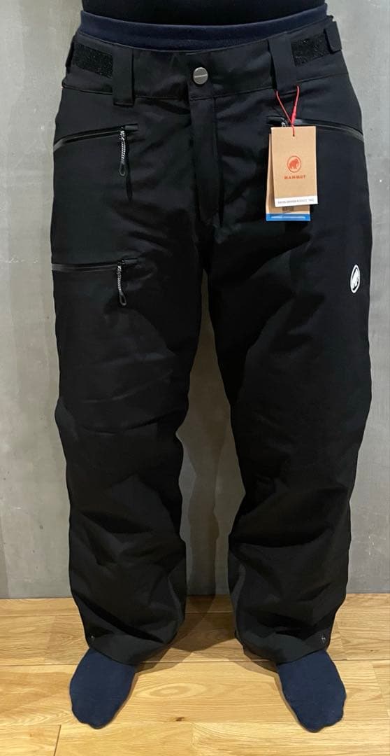 【新品未使用】MAMMUT ストーニー ハードシェル サーモ パンツ Lサイズ