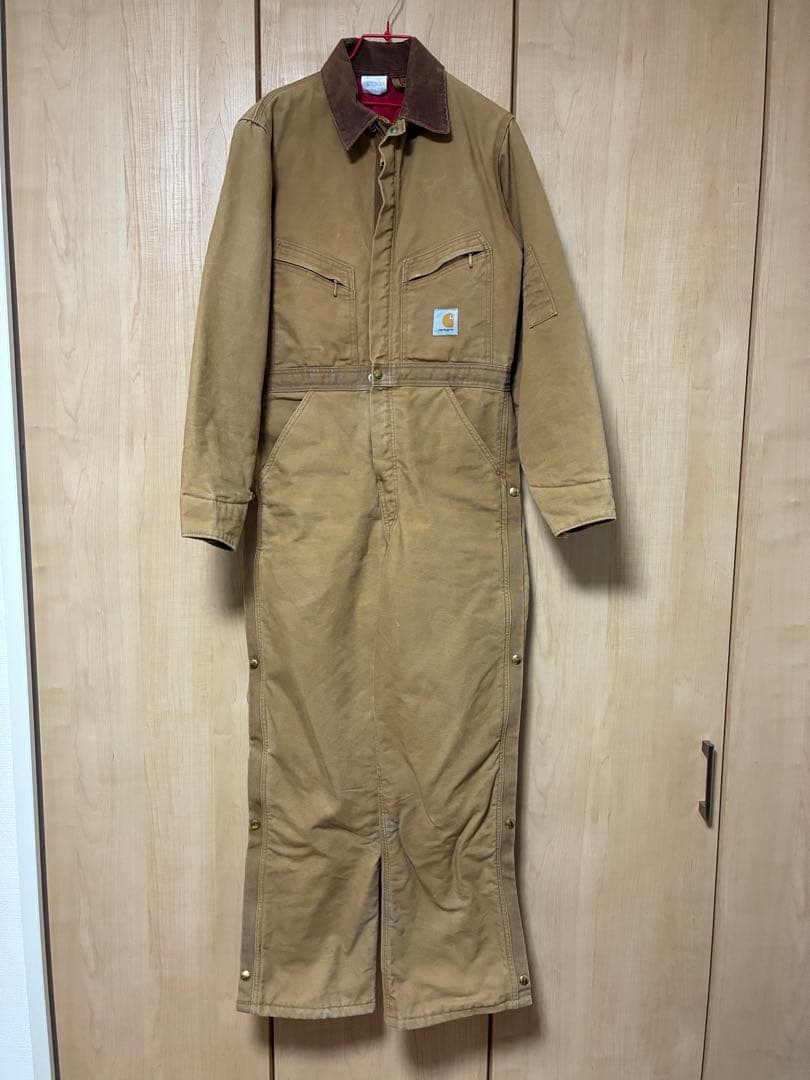 Carhartt 防寒ツナギオーバーオールキルト