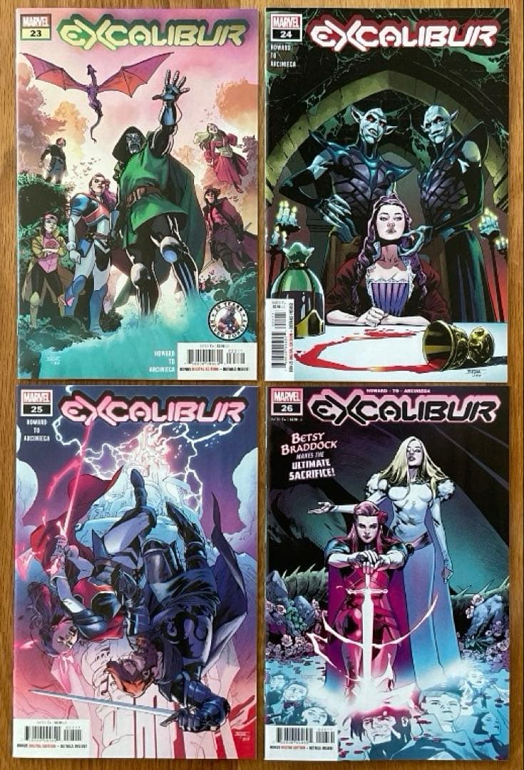 値下げ❗️Excalibur 1-26 コンプリートセット アメコミリーフ 27冊