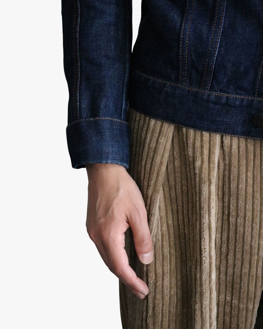 NEAT ジャンボコーデュロイ ワイドパンツ ベージュ　サイズ44