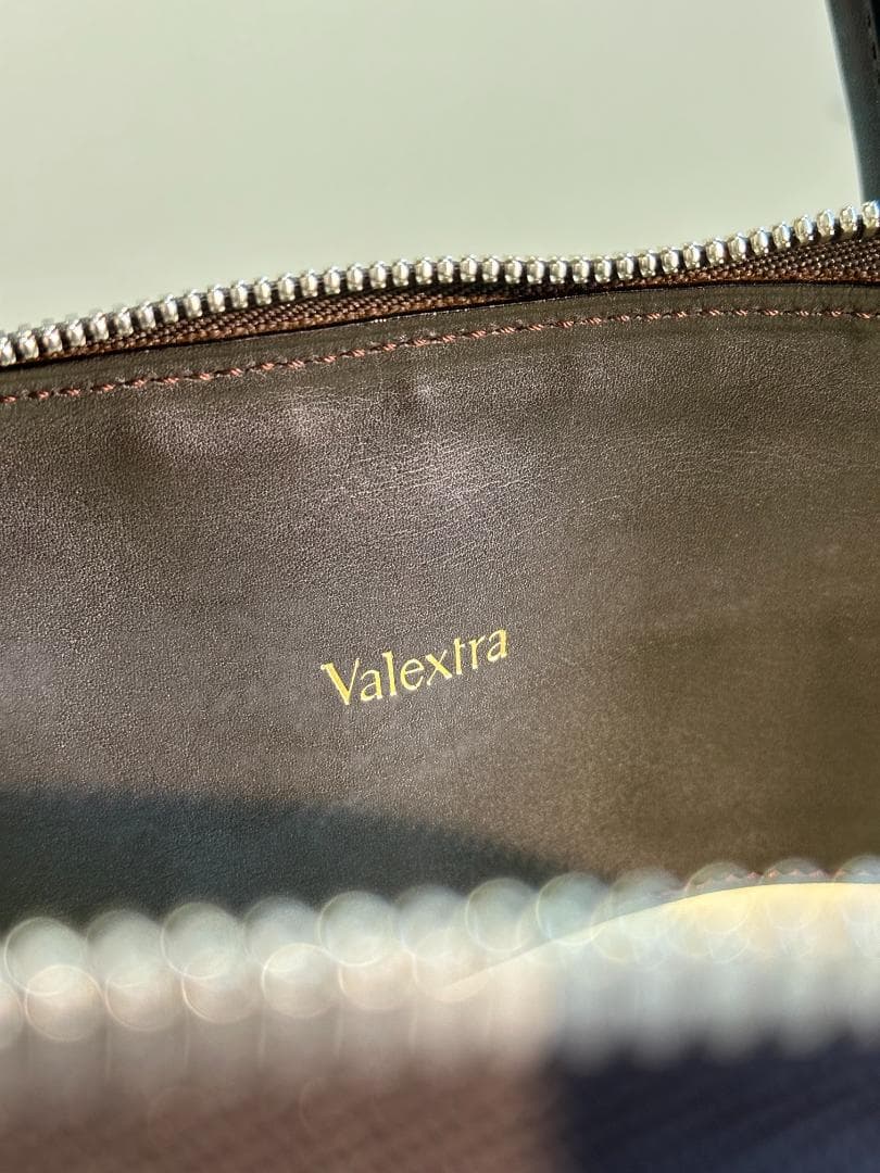 Valextra ヴァレクストラ マイロゴ ボストンバッグ 旅行カバン