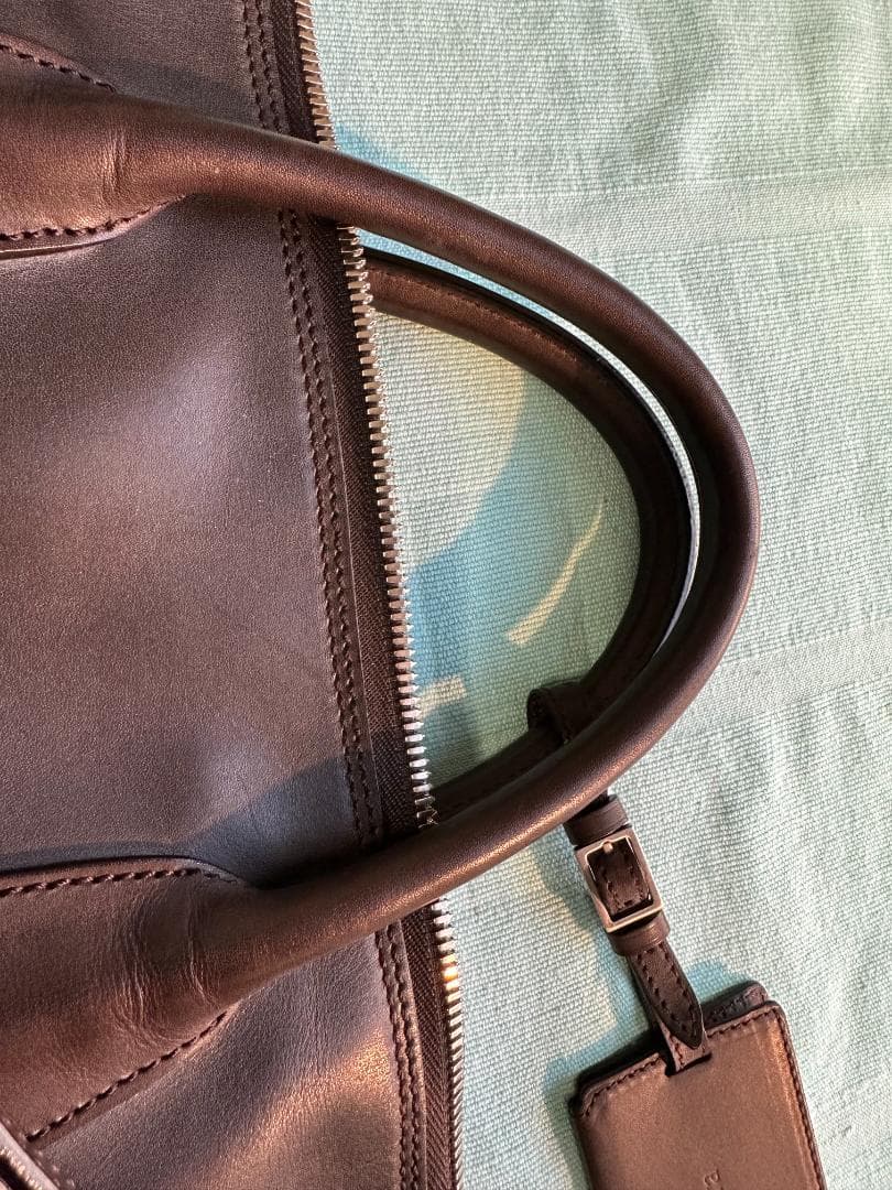 Valextra ヴァレクストラ マイロゴ ボストンバッグ 旅行カバン