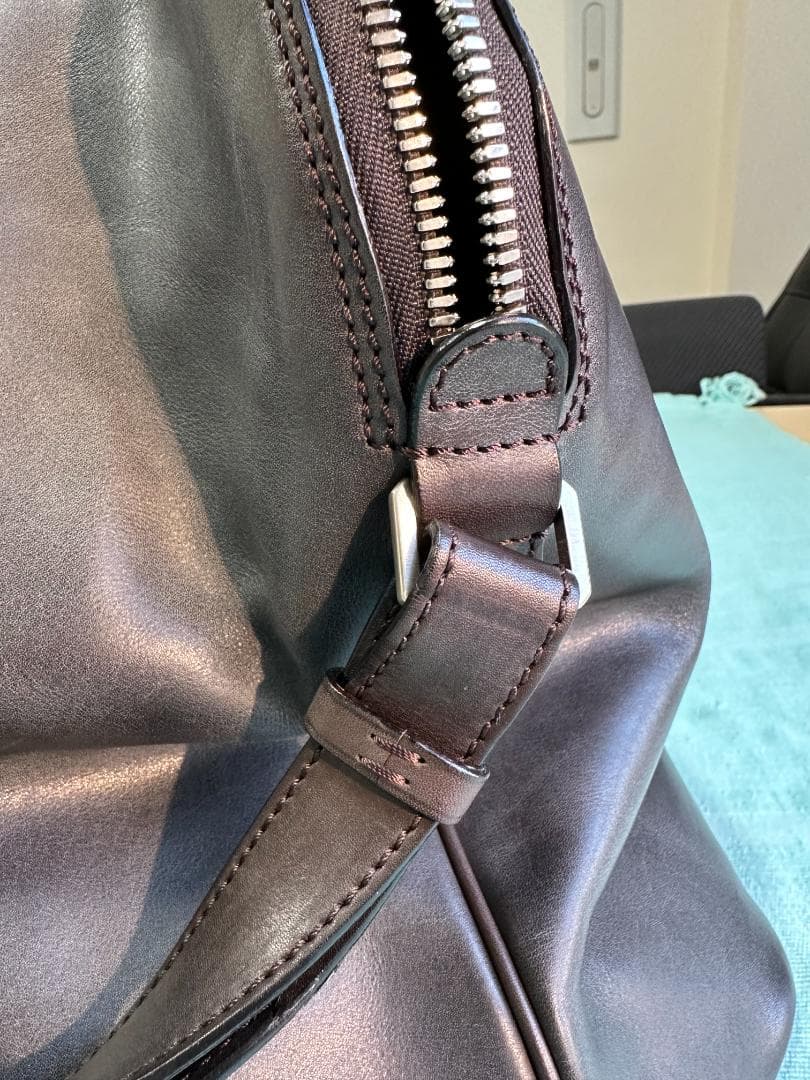 Valextra ヴァレクストラ マイロゴ ボストンバッグ 旅行カバン