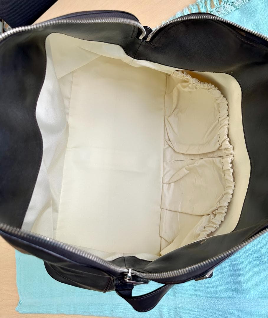 Valextra ヴァレクストラ マイロゴ ボストンバッグ 旅行カバン