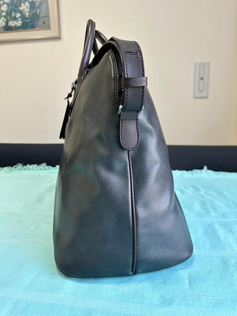 Valextra ヴァレクストラ マイロゴ ボストンバッグ 旅行カバン