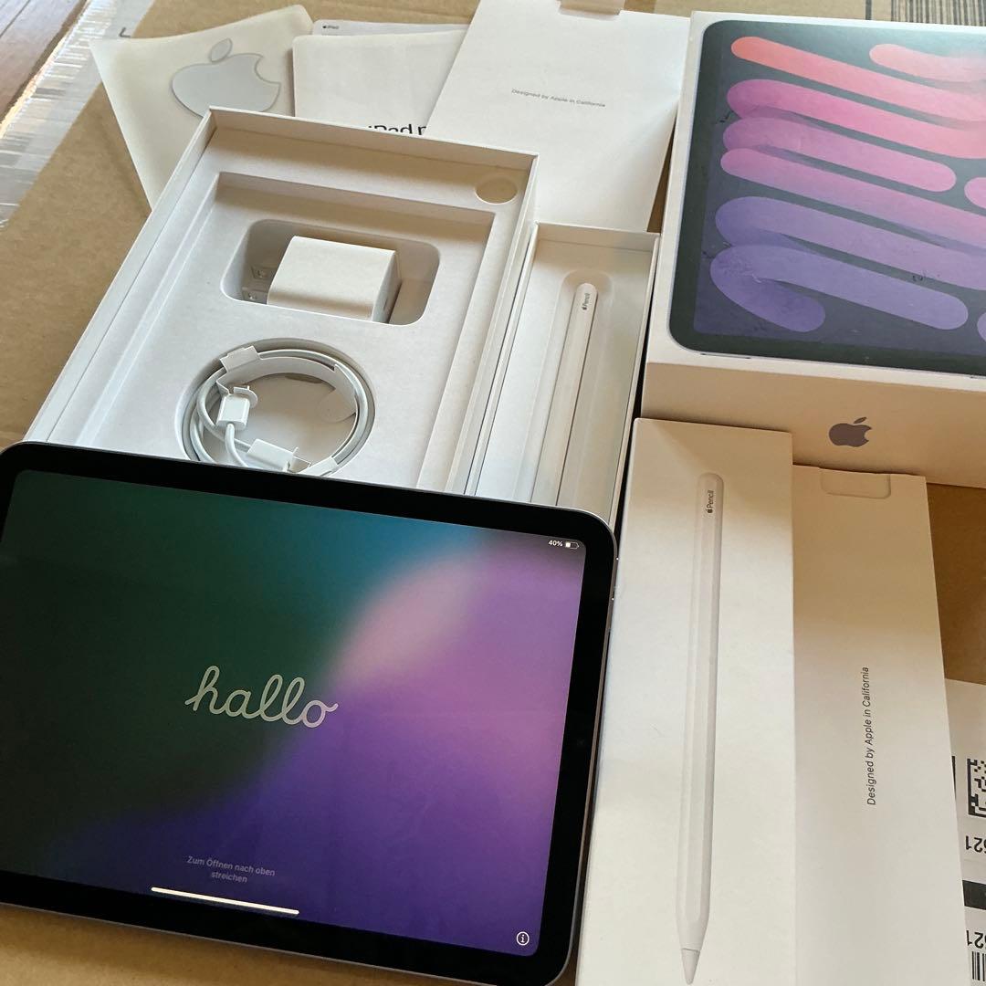 iPad mini 6+ apple pencil セット