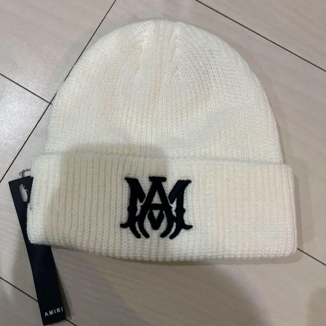 AMIRI ニット帽　ホワイト