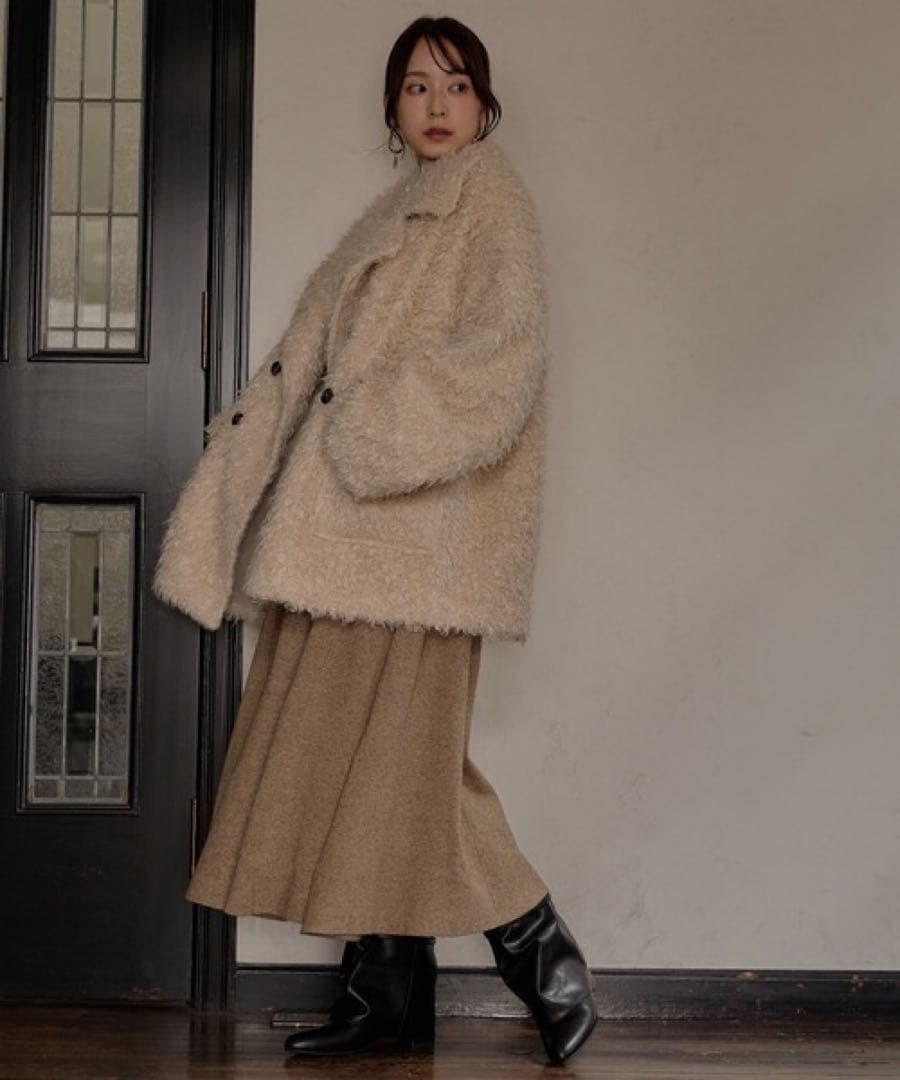 【mideal プードルミドルコート（完売アイテム）】