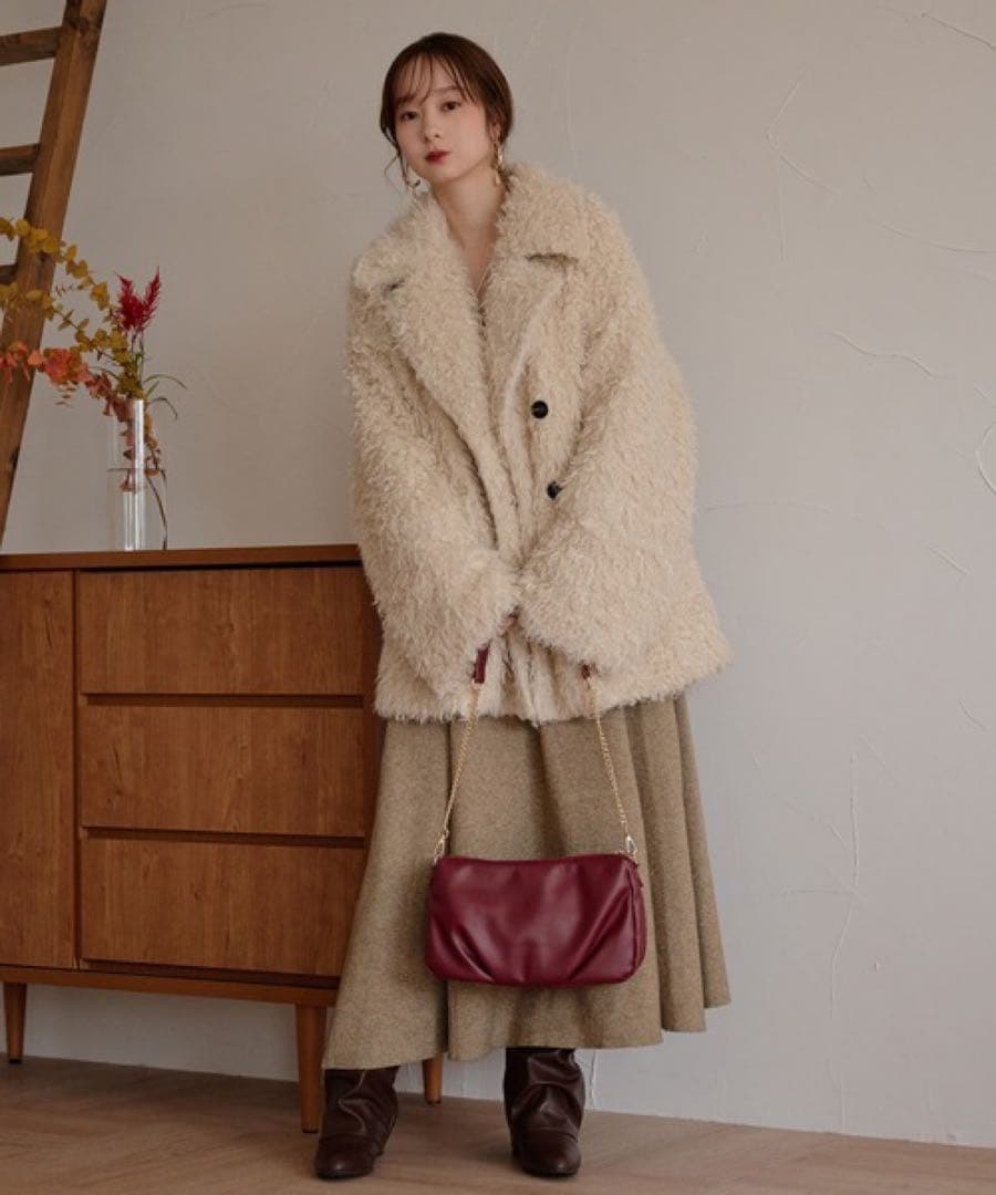 【mideal プードルミドルコート（完売アイテム）】