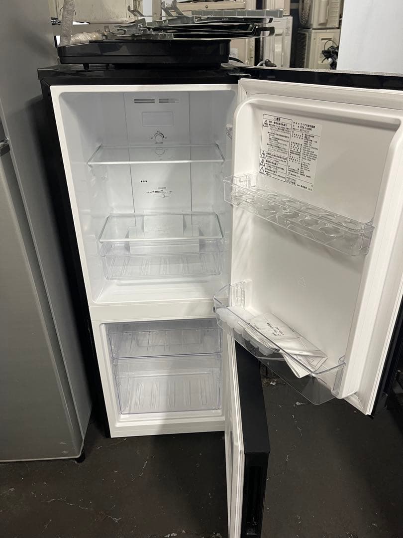 KTR-140BK 冷蔵庫 140L ブラック