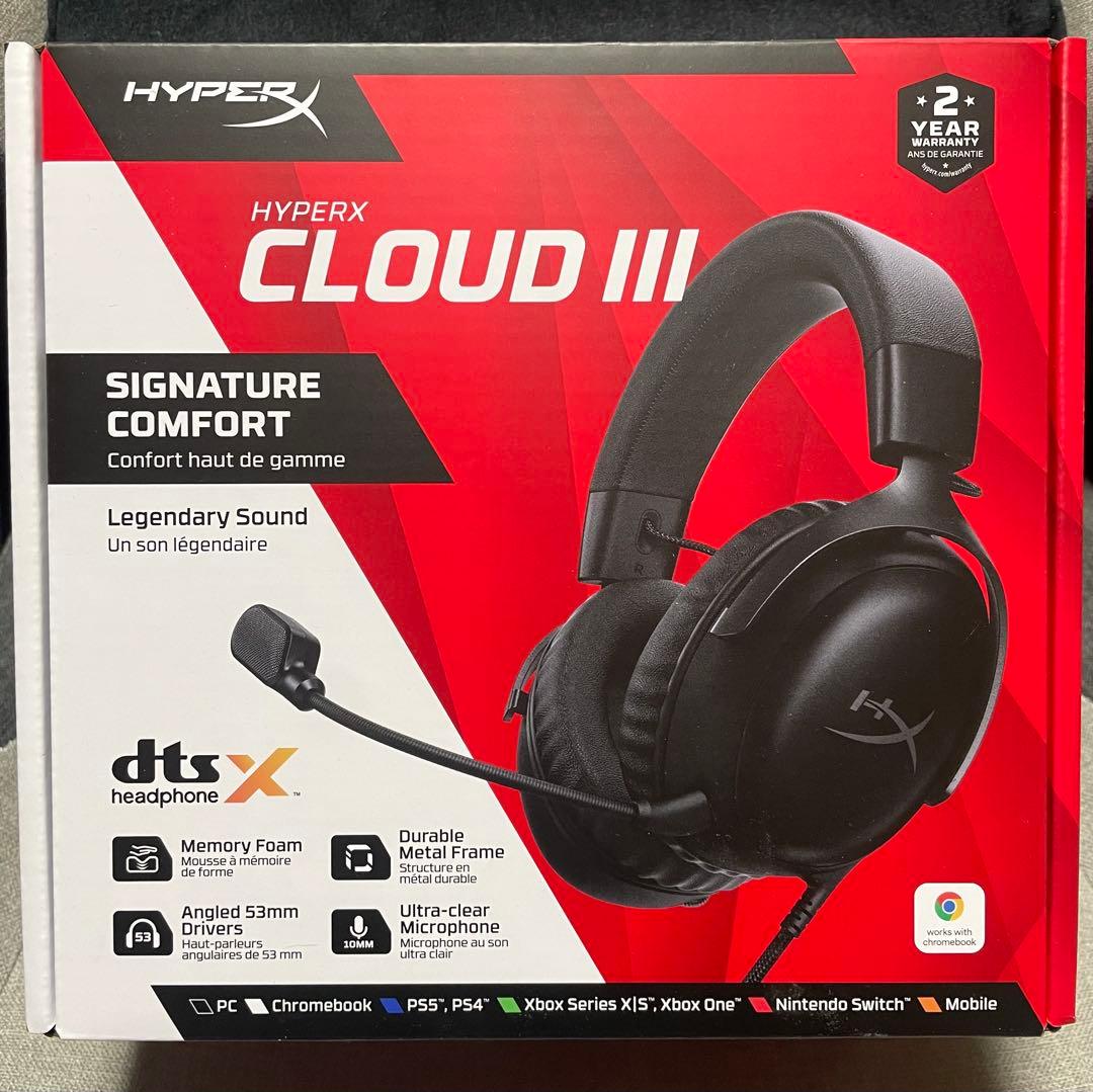 [美品]HyperX Cloud III