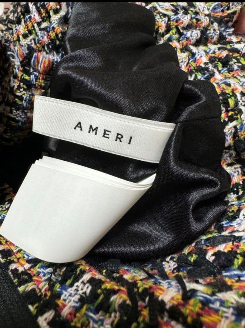 【AMERI】PLAYFUL TWEED JACKET＆PANTS　セットアップ