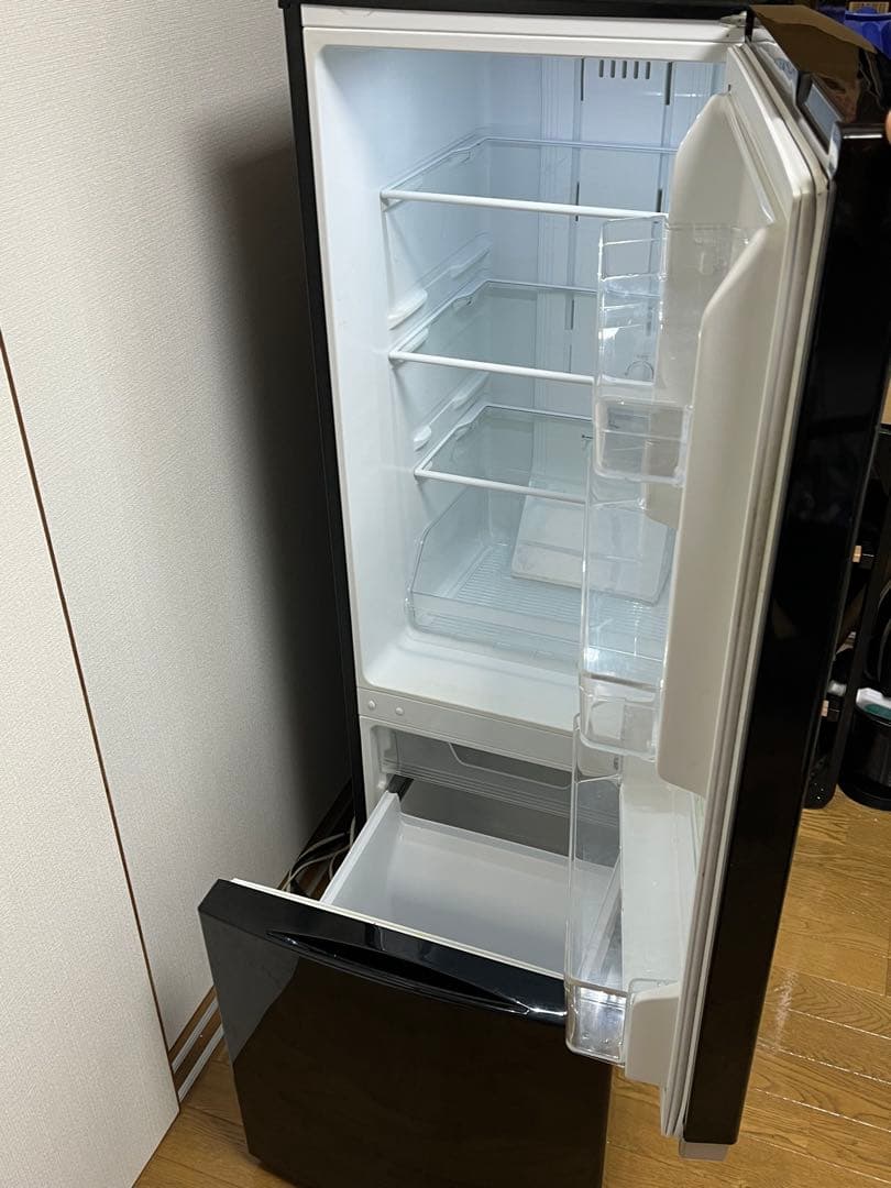 GR-P17BS(K) 東芝ノンフロン冷凍冷蔵庫170L 単身用の中では大きめ