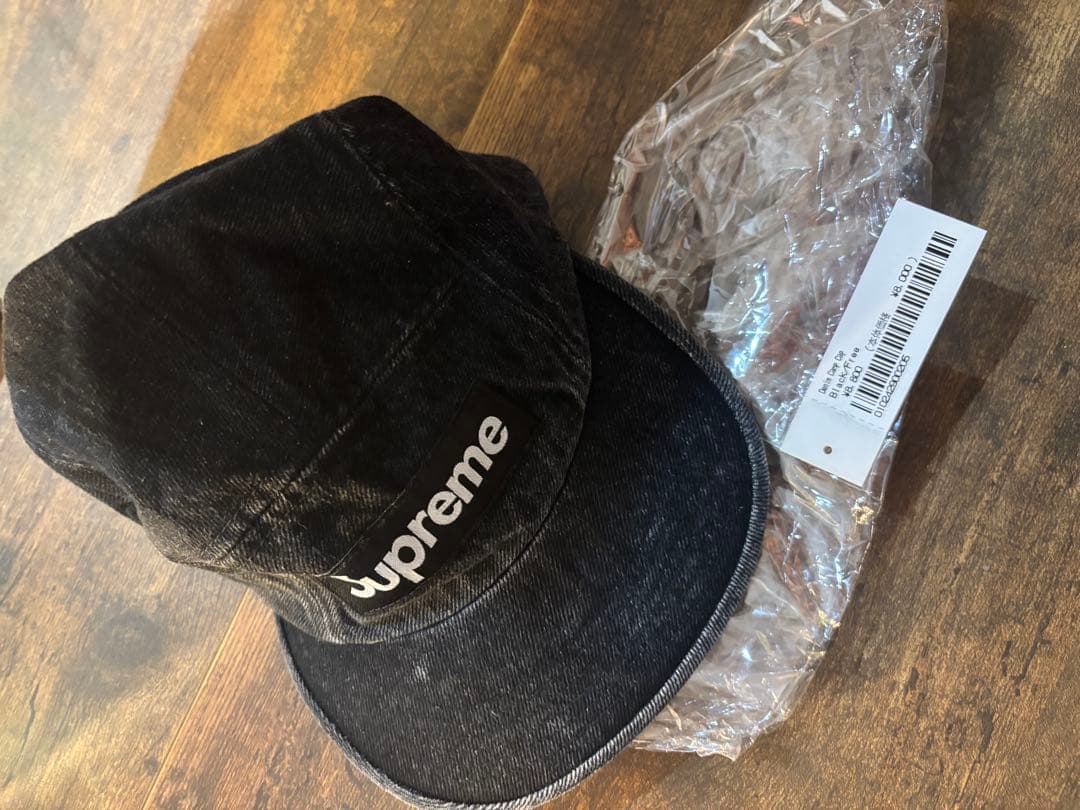Supreme ダークデニムキャップ