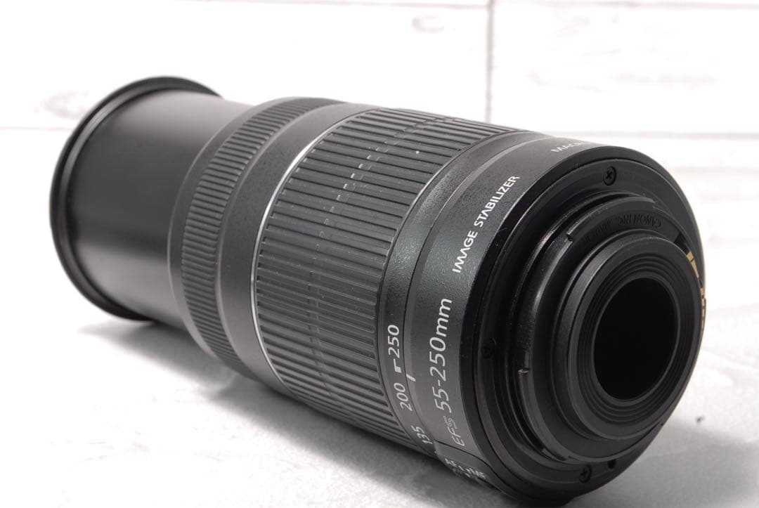 Canon EF-S 55-250mm IS Ⅱ 望遠レンズ 手振れ補正付き