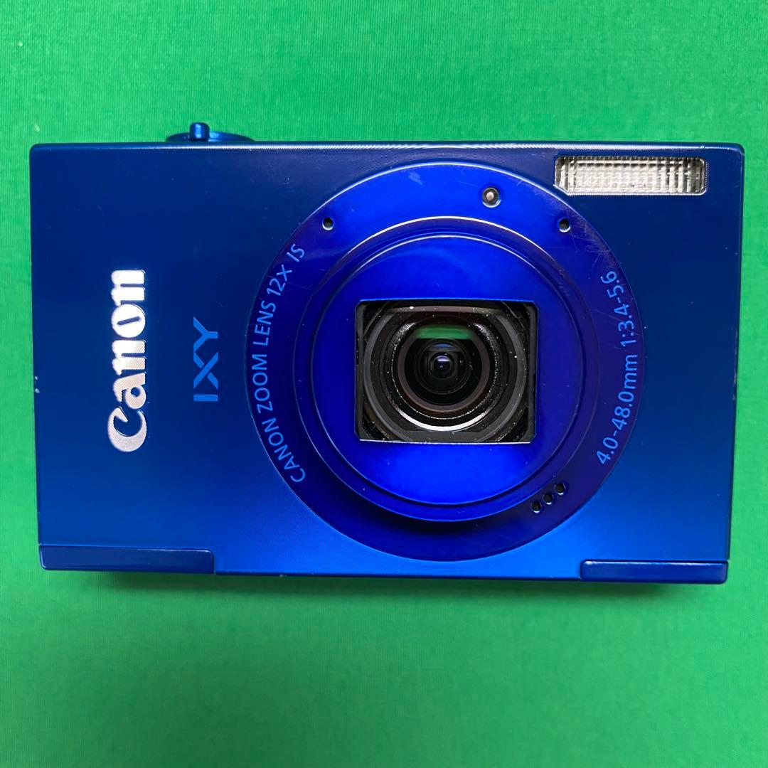 Canon IXY3 ブルー 動作品　バッテリー 充電器