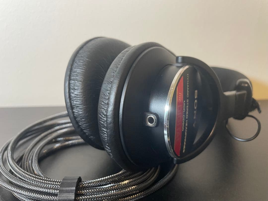 SONY MDR-CD900 リケーブル改造品 おまけ付