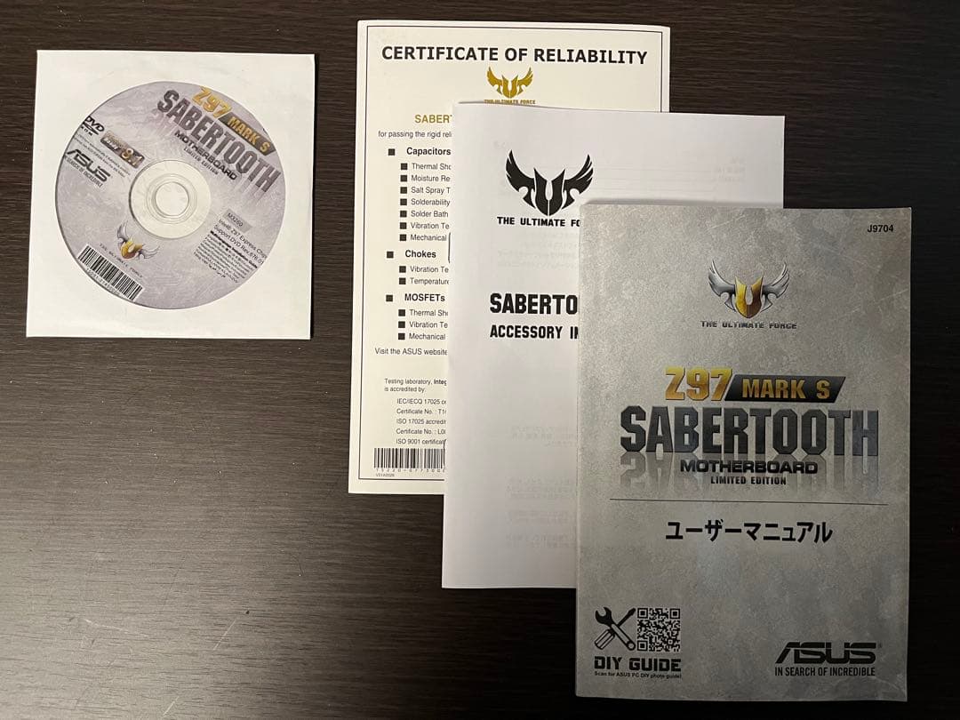 マザーボード ASUS Z97markS SABERTOOTH limited edition