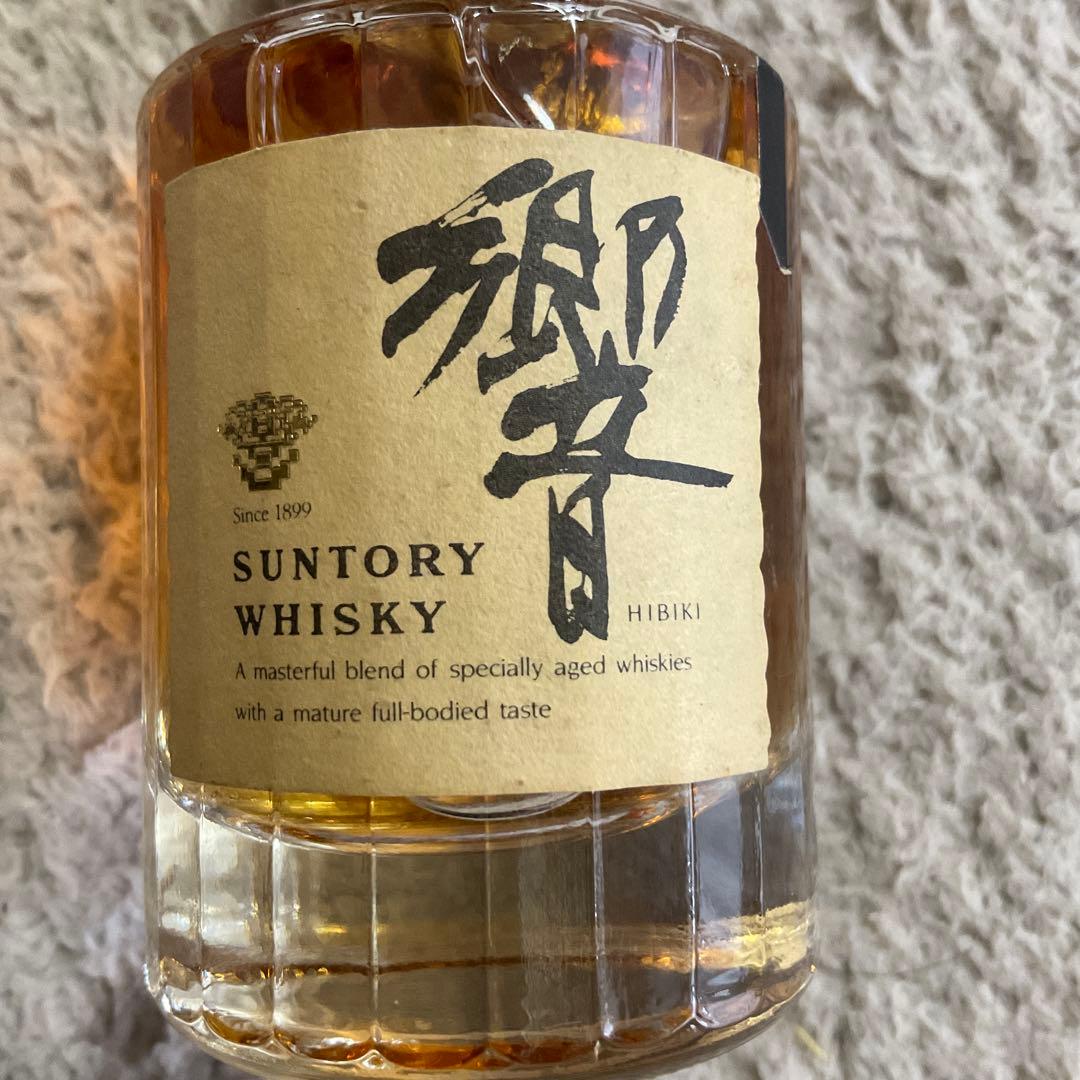 旧ラベル　サントリー【響】ミニボトル　ゴールドキャップ　古酒　ウイスキー値下げ