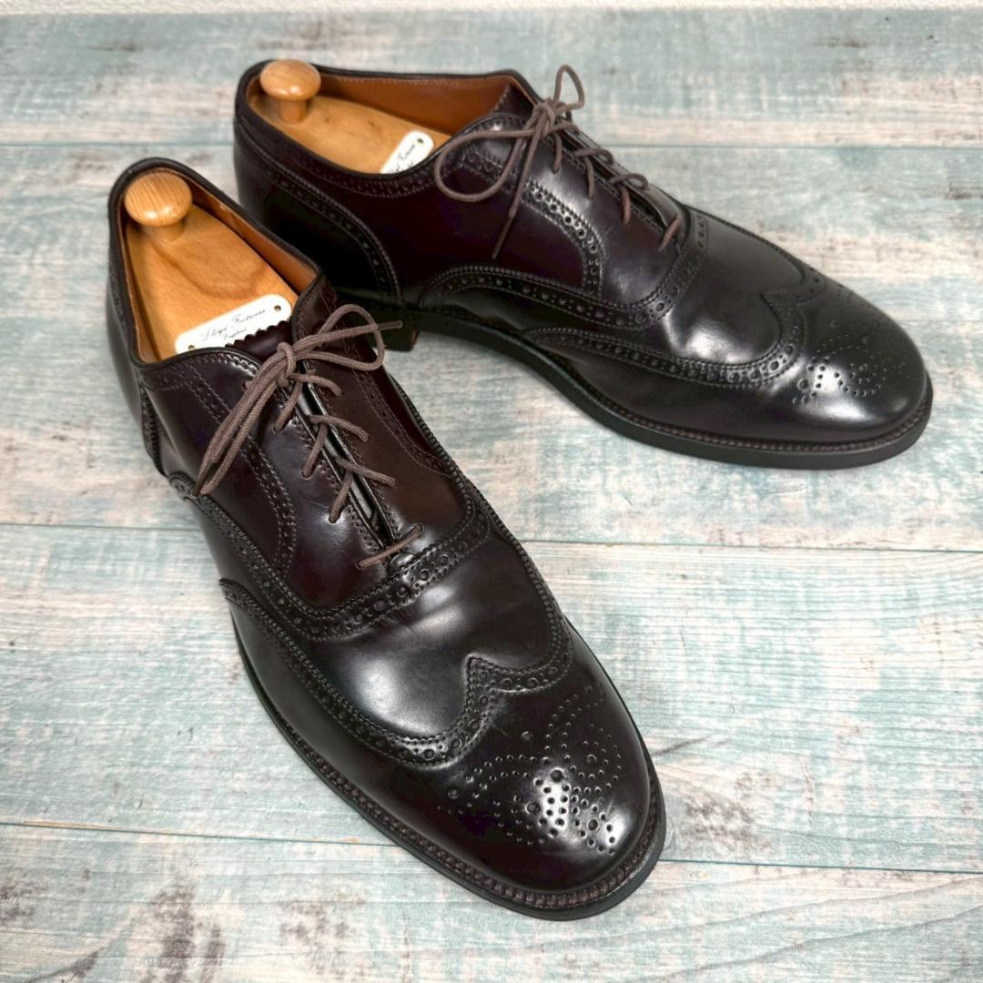 美品 USA製 ALDEN 974 名作 コードヴァン ウィングチップ